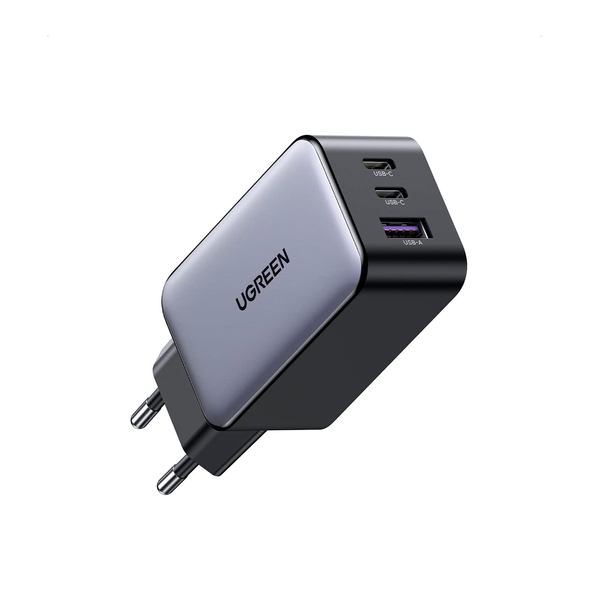 3-Carregador-de-parede-UGREEN-Nexode-65W-USB-C-GaN-com-3-portas